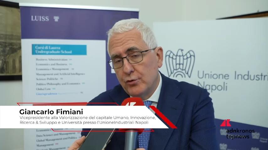 Fimiani (Unione Industriali Napoli): “Le nuove lauree specialistiche forniscono competenze in linea con le esigenze del mercato”